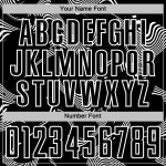 White Soccer Black Lines Uniform Custom Sublimation Sports Jersey Curve White Soccer Black Lines Uniform Custom Sublimation Sports Jersey Curve