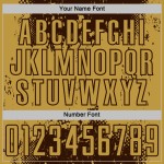 Gold Brown Old Soccer Abstract Art Sports Jersey Grunge Uniform Sublimation Custom Splatter Gold Brown Old Soccer Abstract Art Sports Jersey Grunge Uniform Sublimation Custom Splatter
