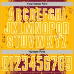 Custom Jersey Splatter Abstract Sports Gold-White Crimson Uniform Grunge Sublimation Soccer Art Custom Jersey Splatter Abstract Sports Gold-White Crimson Uniform Grunge Sublimation Soccer Art