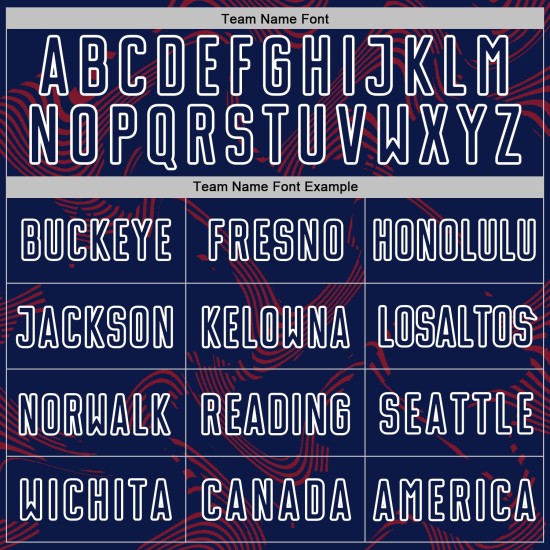 Crimson-White Sports Uniform Jersey Navy Soccer Sublimation Lines Custom Curve