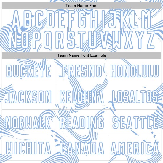 Light Jersey Sublimation Uniform Curve Sports Soccer Custom Blue Lines White