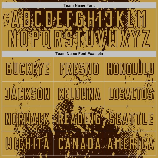 Gold Brown Old Soccer Abstract Art Sports Jersey Grunge Uniform Sublimation Custom Splatter Gold Brown Old Soccer Abstract Art Sports Jersey Grunge Uniform Sublimation Custom Splatter