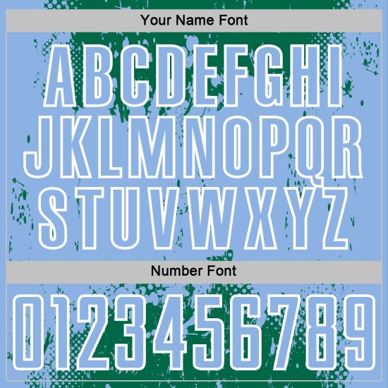 Kelly Light Sublimation Soccer Jersey Grunge Art Uniform Green Custom Blue-White Abstract Sports Splatter Kelly Light Sublimation Soccer Jersey Grunge Art Uniform Green Custom Blue-White Abstract Sports Splatter