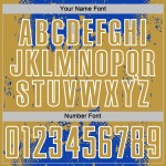 Art Sports Blue Custom Grunge Splatter Jersey Gold-White Old Sublimation Abstract Thunder Soccer Uniform Art Sports Blue Custom Grunge Splatter Jersey Gold-White Old Sublimation Abstract Thunder Soccer Uniform