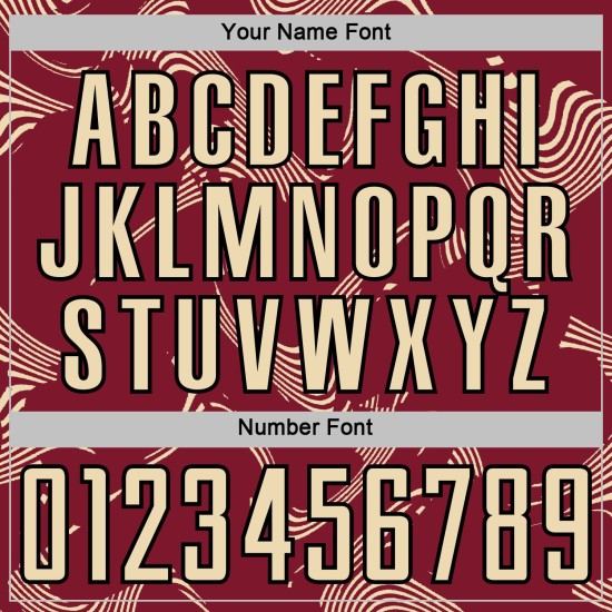 Jersey Sports Crimson Lines Soccer Sublimation Curve Cream-Black Uniform Custom Jersey Sports Crimson Lines Soccer Sublimation Curve Cream-Black Uniform Custom