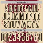 Grunge Art Sublimation Crimson Sports Custom Uniform Cream-Black Jersey Splatter Abstract Soccer