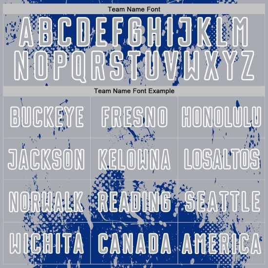 Splatter Gray-White Uniform Soccer Custom Jersey Sports Abstract Art Royal Sublimation Grunge Splatter Gray-White Uniform Soccer Custom Jersey Sports Abstract Art Royal Sublimation Grunge