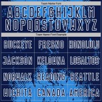 Sublimation Blue Navy-White Art Jersey Uniform Custom Abstract Splatter Soccer Sports Grunge Powder