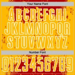 Abstract Soccer Sublimation Gold-White Art Custom Sports Grunge Uniform Red Jersey Splatter Abstract Soccer Sublimation Gold-White Art Custom Sports Grunge Uniform Red Jersey Splatter