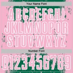 Pink-White Sports Sublimation Custom Grunge Abstract Splatter Green Jersey Light Uniform Kelly Art Soccer Pink-White Sports Sublimation Custom Grunge Abstract Splatter Green Jersey Light Uniform Kelly Art Soccer