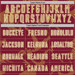 Soccer Custom Sports Jersey Curve Lines Uniform Crimson Sublimation Gold-White Old Soccer Custom Sports Jersey Curve Lines Uniform Crimson Sublimation Gold-White Old