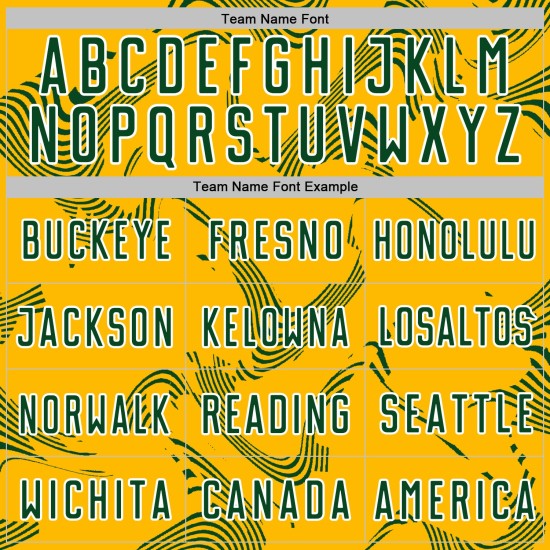 Uniform Lines Sublimation Soccer Curve Jersey Gold Green-White Sports Custom Uniform Lines Sublimation Soccer Curve Jersey Gold Green-White Sports Custom