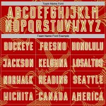 Red Jersey Soccer Sublimation Gold-White Custom Curve Uniform Old Sports Lines