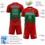 Kelly Sublimation Grunge Jersey Splatter Red Green-White Sports Abstract Soccer Custom Art Uniform Kelly Sublimation Grunge Jersey Splatter Red Green-White Sports Abstract Soccer Custom Art Uniform
