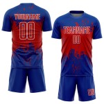Splatter Red-White Sublimation Jersey Grunge Soccer Abstract Sports Art Custom Uniform Royal Splatter Red-White Sublimation Jersey Grunge Soccer Abstract Sports Art Custom Uniform Royal