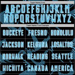 Sports Curve Sublimation Black Custom Sky Jersey Blue-White Lines Uniform Soccer Sports Curve Sublimation Black Custom Sky Jersey Blue-White Lines Uniform Soccer