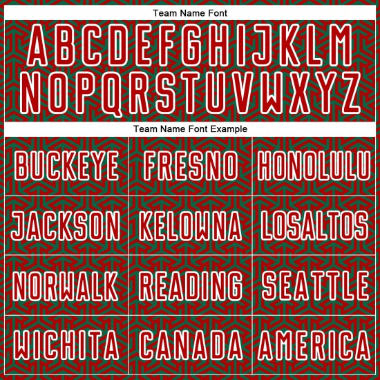 Red Jersey Sublimation Green-White Geometric Custom Kelly Uniform Soccer Arrow Red Jersey Sublimation Green-White Geometric Custom Kelly Uniform Soccer Arrow