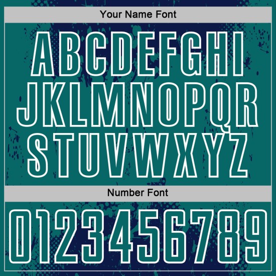 Uniform Art Custom Navy Sports Teal-White Soccer Grunge Abstract Jersey Splatter Sublimation Uniform Art Custom Navy Sports Teal-White Soccer Grunge Abstract Jersey Splatter Sublimation