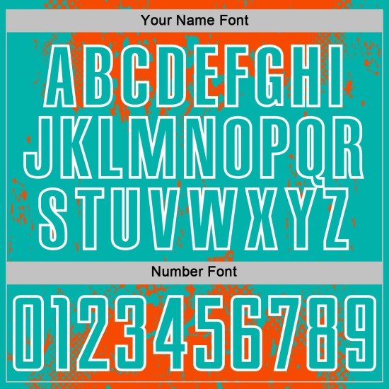 Art Sports Splatter Sublimation Aqua-White Custom Grunge Jersey Uniform Soccer Abstract Orange Art Sports Splatter Sublimation Aqua-White Custom Grunge Jersey Uniform Soccer Abstract Orange