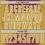 Abstract Soccer Old Splatter Jersey Custom Art Burgundy Gold-White Sublimation Sports Grunge Uniform Abstract Soccer Old Splatter Jersey Custom Art Burgundy Gold-White Sublimation Sports Grunge Uniform