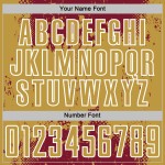 Sports Splatter Crimson Grunge Uniform Jersey Old Abstract Gold-White Sublimation Art Custom Soccer Sports Splatter Crimson Grunge Uniform Jersey Old Abstract Gold-White Sublimation Art Custom Soccer